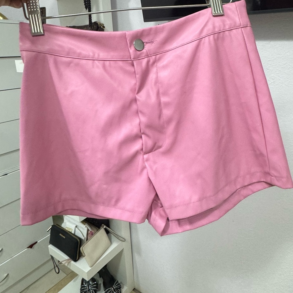 Pink shorts they are super cute used them once to go watch Barbie